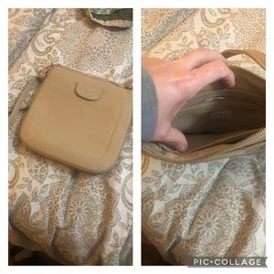 Cream Crossbody Purse